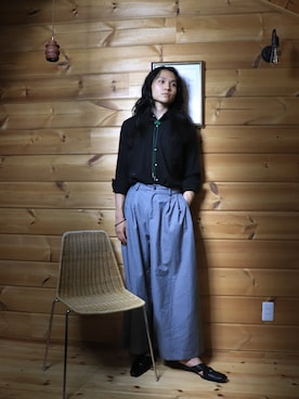 「アイテム（ネクタイ）」を使った、白(Shiro/runwaymodel)さん（メンズ・180cm）の夏コーディネート