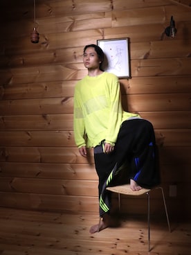 「モードストリート」｜白(Shiro/runwaymodel)さん（メンズ・180cm）の夏コーディネート