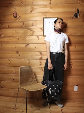 「NEW BALANCE（ニューバランス）のNEW BALANCE ニューバランス CM996（スニーカー）」を使った、白(Shiro/runwaymodel)さん（メンズ・180cm）の夏コーディネート