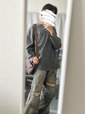 「アイテム（ウォレットチェーン）」を使った、rakugakiさん（メンズ・173cm・10代）の秋コーディネート