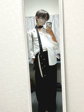 「アイテム（フォーマルスーツ/小物）」を使った、rakugakiさん（メンズ・173cm・10代）の秋コーディネート