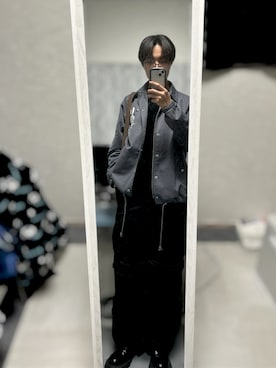 「GRANCY（グランシー）のアイテム」を使った、rakugakiさん（メンズ・174cm）の春コーディネート