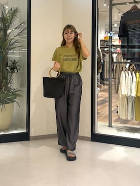 「Chez toi（シェトワ）のアイテム」を使った、0412manaさん（レディース・158cm）の夏コーディネート