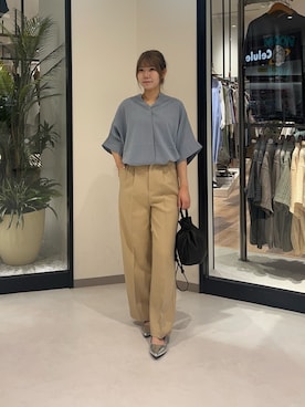 「Chez toi（シェトワ）のアイテム（パンプス）」を使った、0412manaさん（レディース・158cm）の夏コーディネート