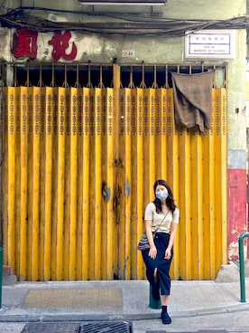 「Macau」｜Lio Izzieさん（レディース・158cm）の夏コーディネート