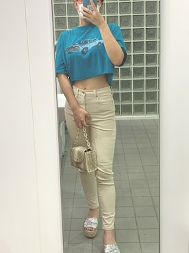 「ALWAYS(オルウェイズ)のアイテム」を使った、yumaさん(レディース・153cm)の夏コーディネート