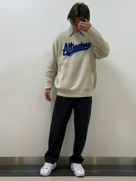 「GU（ジーユー）のアイテム」を使った、𝑺𝑯𝑶𝑻𝑨さん（メンズ・184cm）の夏コーディネート