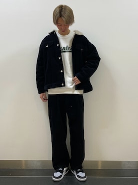 「GU（ジーユー）のアイテム」を使った、𝑺𝑯𝑶𝑻𝑨さん（メンズ・184cm）の夏コーディネート