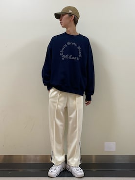 「GU（ジーユー）のアイテム」を使った、𝑺𝑯𝑶𝑻𝑨さん（メンズ・184cm）の夏コーディネート