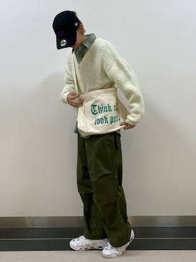 「GU（ジーユー）のアイテム」を使った、𝑺𝑯𝑶𝑻𝑨さん（メンズ・184cm）の夏コーディネート