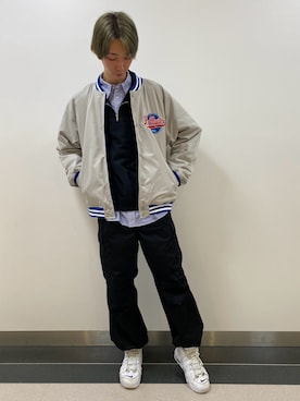 「GU（ジーユー）のアイテム」を使った、𝑺𝑯𝑶𝑻𝑨さん（メンズ・184cm）の夏コーディネート