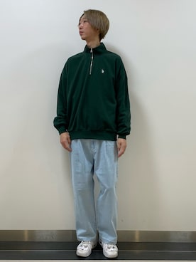 「GU（ジーユー）のアイテム」を使った、𝑺𝑯𝑶𝑻𝑨さん（メンズ・184cm）の夏コーディネート