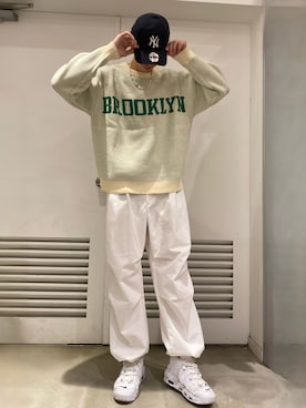 「GU（ジーユー）のアイテム」を使った、𝑺𝑯𝑶𝑻𝑨さん（メンズ・184cm）の夏コーディネート