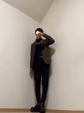 「G.O.C（ジーオーシー）のアイテム（デニムパンツ）」を使った、すけさん（メンズ・177cm）の秋コーディネート