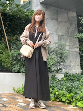 「cbクレストブリッジ」｜Marielさん（レディース・149cm）の秋コーディネート