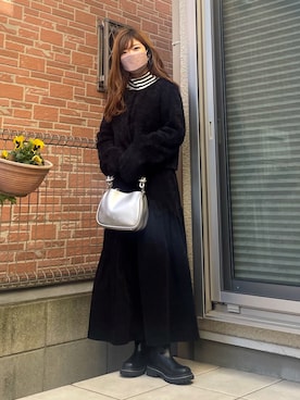 Marielさん（レディース・149cm）の冬コーディネート