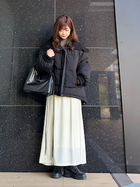 「+diana（プラスダイアナ）のアイテム」を使った、Marielさん（レディース・149cm）の冬コーディネート