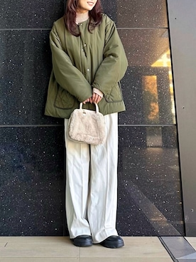 「N.（N. Natural Beauty Basic）（エヌエヌナチュラルビューティーベーシック）のアイテム」を使った、Marielさん（レディース・149cm）の冬コーディネート