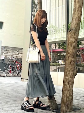 Marielさん（レディース・149cm）の春コーディネート