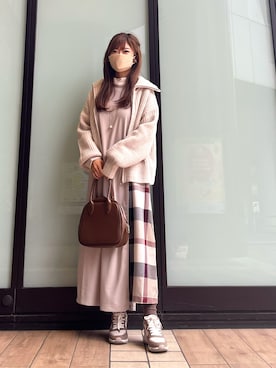 「cbクレストブリッジ」｜Marielさん（レディース・149cm）の秋コーディネート