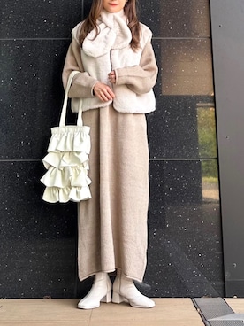 「wears（ウェアーズ）のアイテム」を使った、Marielさん（レディース・149cm）の秋コーディネート