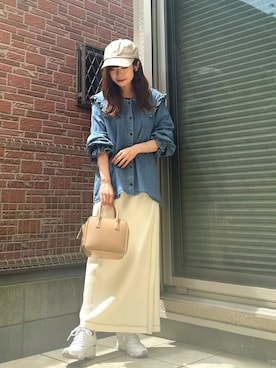 「something_jean」｜Marielさん（レディース・149cm）の夏コーディネート