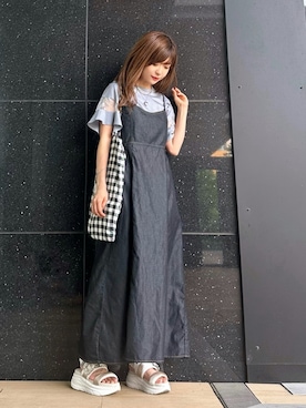 「mil（ミル）のアイテム」を使った、Marielさん（レディース・149cm）の夏コーディネート