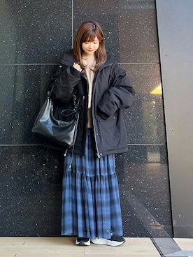 「N.（N. Natural Beauty Basic）（エヌエヌナチュラルビューティーベーシック）のアイテム」を使った、Marielさん（レディース・149cm）の冬コーディネート
