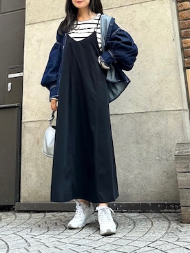 「COHINA（コヒナ）のアイテム」を使った、Marielさん（レディース・149cm）の春コーディネート