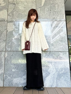 「アイテム（ブーツ）」を使った、Marielさん（レディース・149cm）の夏コーディネート