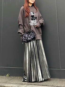 「PAGEBOY（ページボーイ）のアイテム」を使った、Marielさん（レディース・149cm）の冬コーディネート