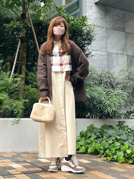 「cbクレストブリッジ」｜Marielさん（レディース・149cm）の秋コーディネート