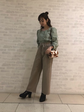 amiさん（レディース・157cm）の秋コーディネート