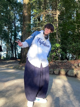 「VANS（バンズ）のアイテム（パーカー）」を使った、まさやさん（メンズ・174cm）の秋コーディネート