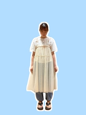 ゆきのさん（レディース・158cm）の夏コーディネート