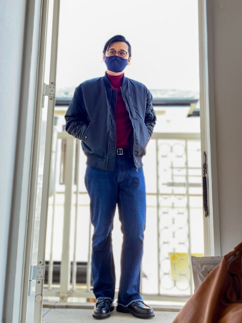 Kmtss Uniqloのデニムパンツを使ったコーディネート Wear
