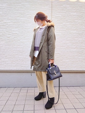 ぷちぃく✼さん(レディース・152cm)の冬コーディネート