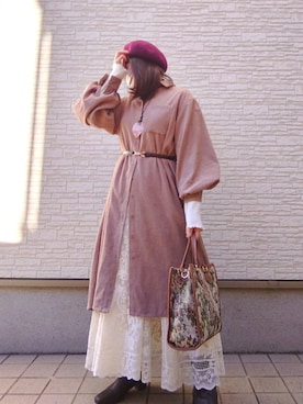 ぷちぃく✼さん(レディース・152cm)の冬コーディネート