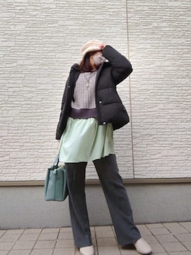 ぷちぃく✼さん（レディース・152cm）の冬コーディネート