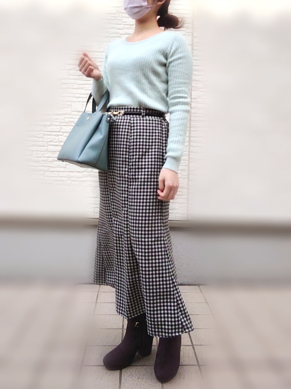 ROCHAS フランス製 コットン・カシミヤニットトップス 36 ROCHAS フランス製 コットン・カシミヤニットトップス 36