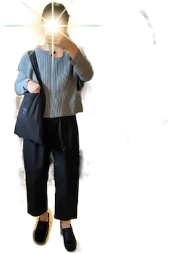 「Handmade（ハンドメイド）のアイテム（バッグ）」を使った、zalanさん（レディース・162cm）の春コーディネート