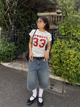 「アイテム（ブレスレット、その他）」を使った、MEMECLEさん（レディース・148cm）の夏コーディネート