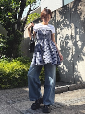 みぃ ( MEMECLE )さん(レディース・158cm)の春コーディネート