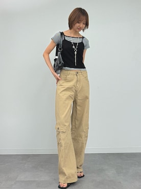 みぃ ( MEMECLE )さん（レディース・158cm）の夏コーディネート