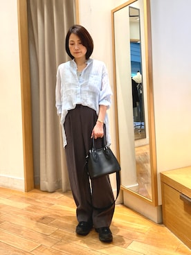 森まどかさん(レディース・153cm)の春コーディネート