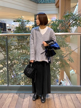 madokaさん(レディース・153cm)の秋コーディネート