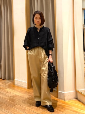 森まどかさん(レディース・153cm)の春コーディネート