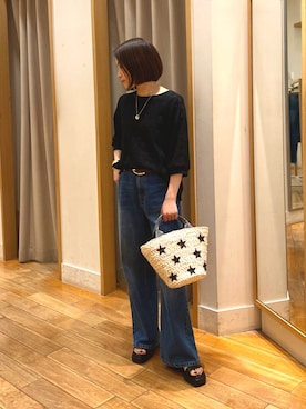 森まどかさん（レディース・153cm）の春コーディネート