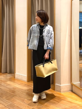 森まどかさん(レディース・153cm)の春コーディネート