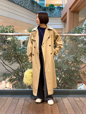 森まどかさん(レディース・153cm)の秋コーディネート